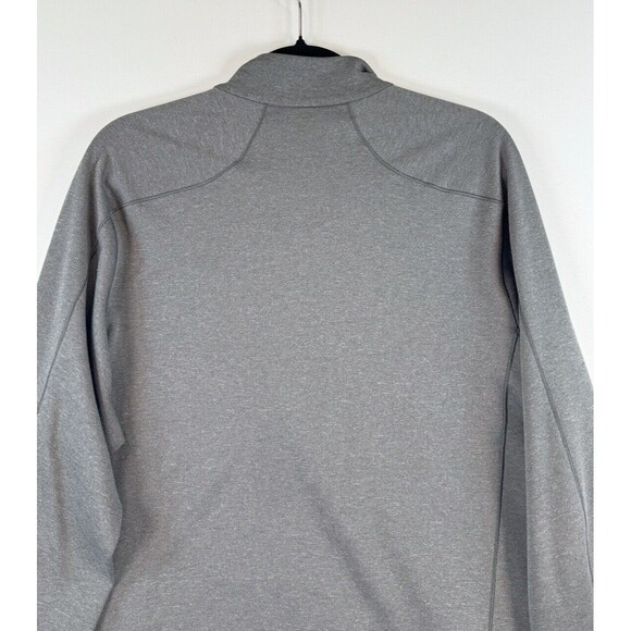 Patagonia Men Shirt Gray Capilene 3 Midweight Baselayer 1/4 Zip Pullover L Large - Picture 9 of 10